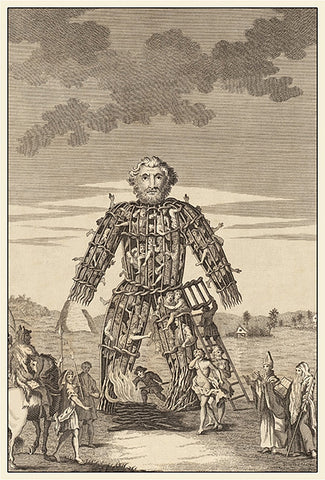 The Wicker Man of the Druids Poster