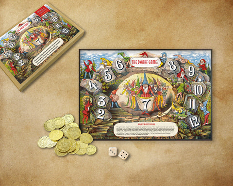 The Dwarf Game | Victorian Board Game