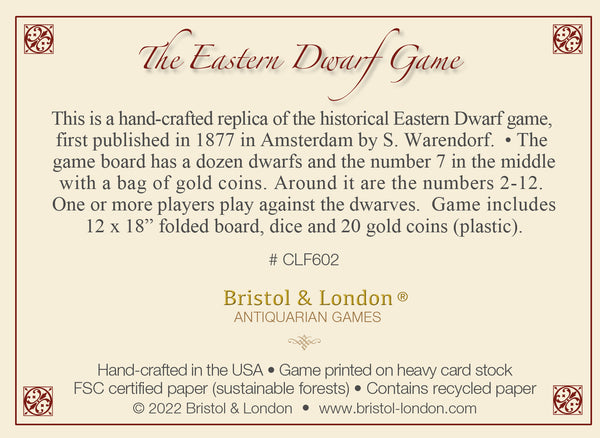 The Dwarf Game | Victorian Board Game