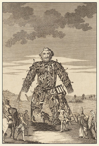 The Wicker Man of the Druids Poster